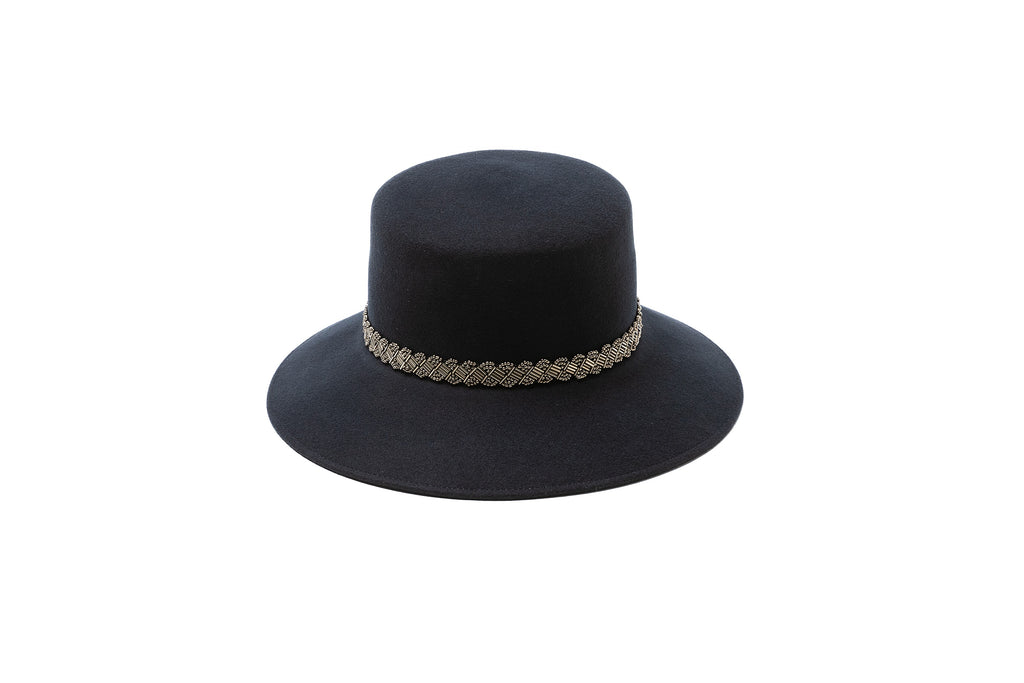 新品 サンフランシスコハット アメリカ製 ウールフェルトハット ドリルハット 新品 サンフランシスコハット アメリカ製 ウールフェルトハット