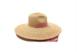 イヴァナ ラフィアブレードハット