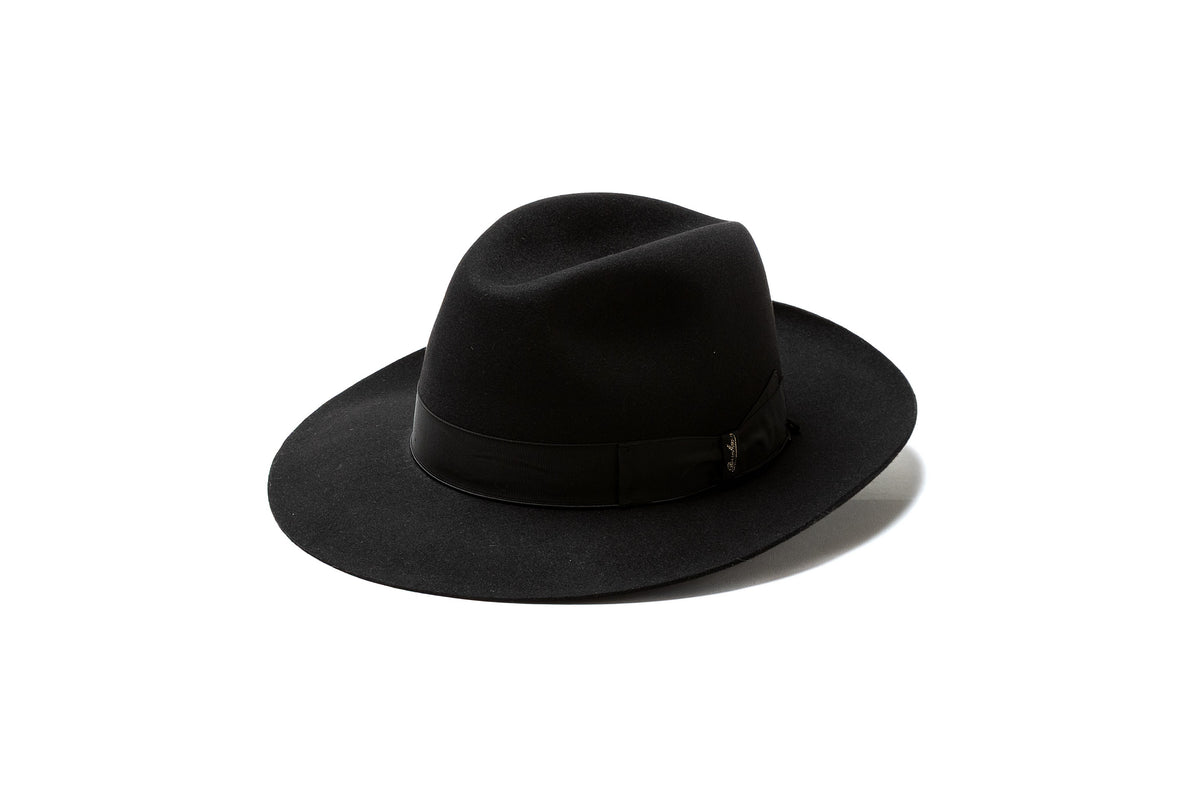 【chan.エミ専用】　ボルサリーノ　Borsalino ハット Borsalino ボルサリーノ ラフィアハット 中折れハット ストロー