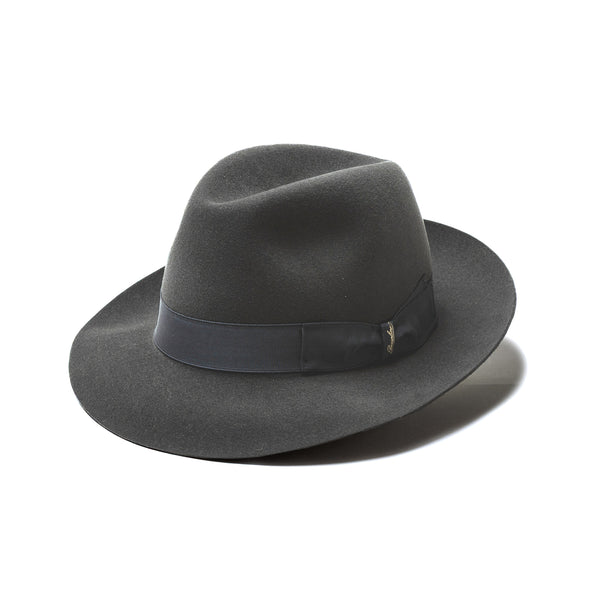 新品 Borsalino アレッサンドリア ミディアムブリム 390054 57 Borsalino ボルサリーノ アレッサンドリア ミディアムブリム