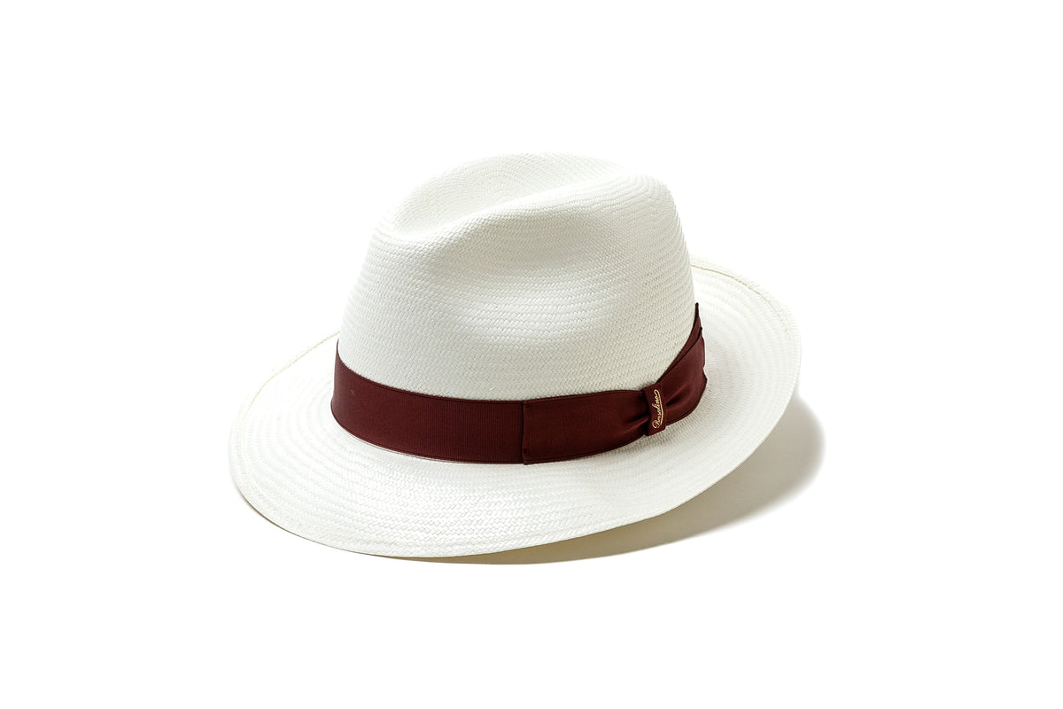 ☆jugon☆美品☆ボルサリーノ☆素敵な大人パナマハット Mサイズ Borsalino（ボルサリーノ）パナマハット