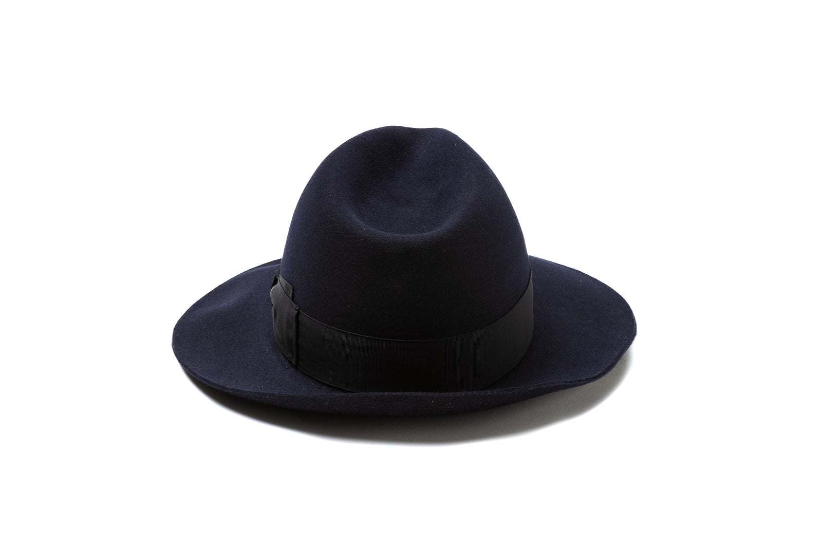 ボルサリーノ アレッサンドリア ワイドブリム　ダークパープル58cm Borsalino - ボルサリーノ アレッサンドリア ワイドブリム ダーク