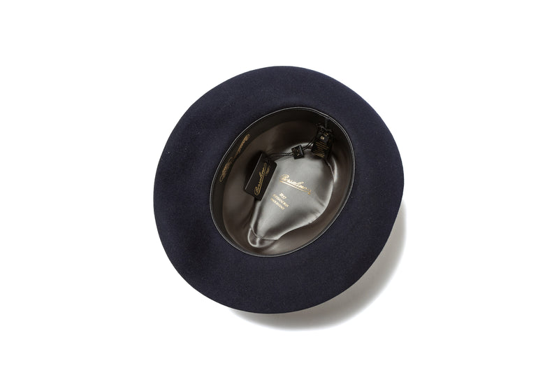 Borsalino ボルサリーノ　アレッサンドリア homeroortega_brsf029-black