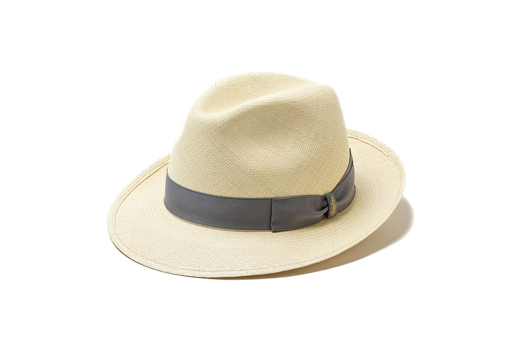 Borsalino パナマキートミドルブリム　高級パナマハット　58 Borsalino パナマキートミドルブリム 高級パナマハット 58