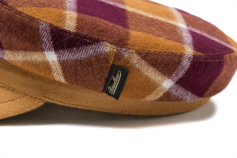 ブレスト マリンキャップ タータンチェック