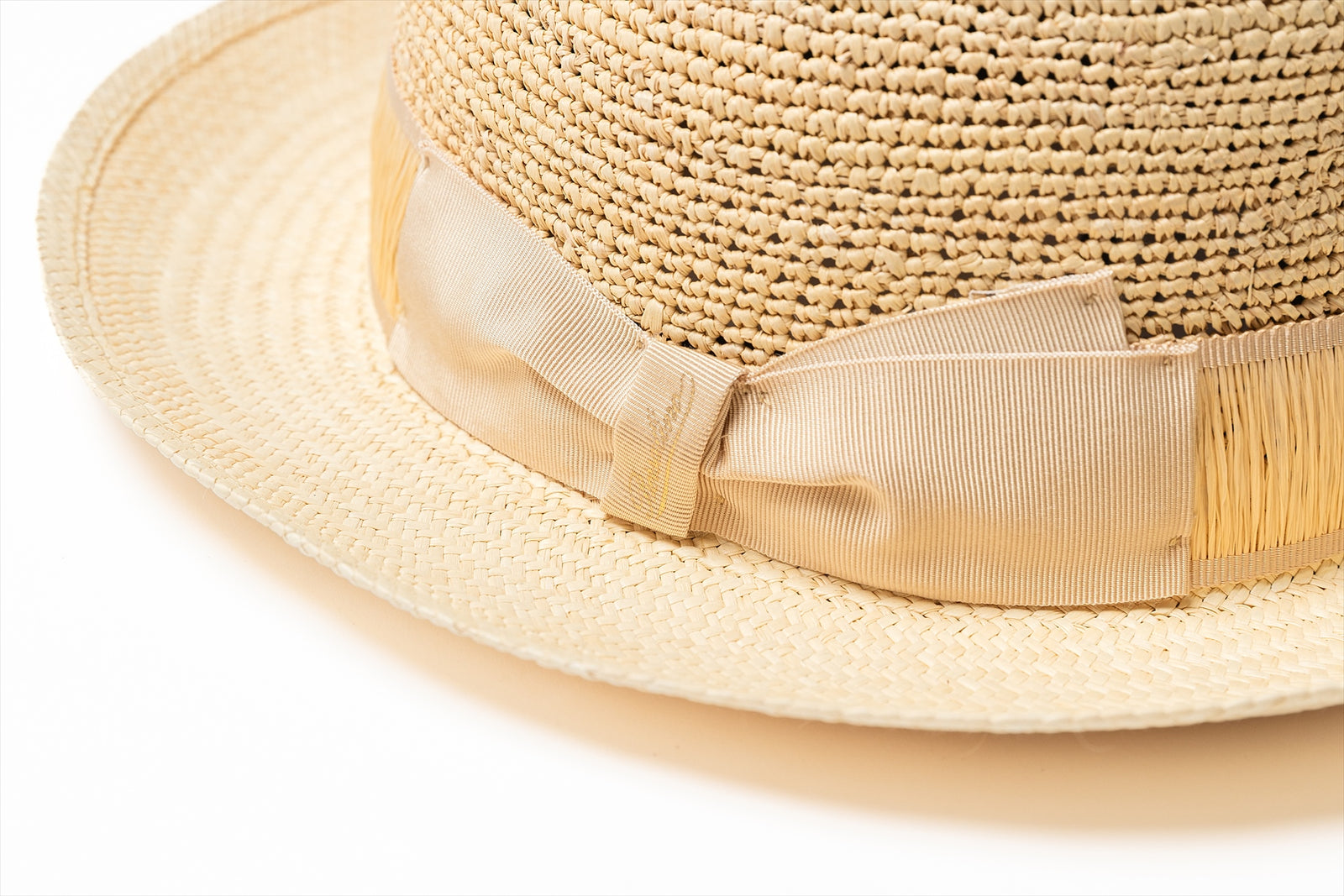 パナマ セミクロッシェ ラフィアグログラン – ボルサリーノ