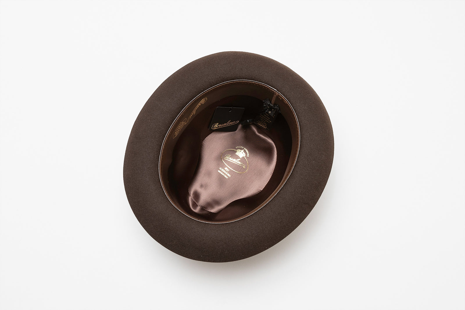 【美品】ボルサリーノ 髙島屋特注 ラビットファー ショートブリム ハット 61 美品】ボルサリーノ 髙島屋特注 ラビットファー ショートブリム