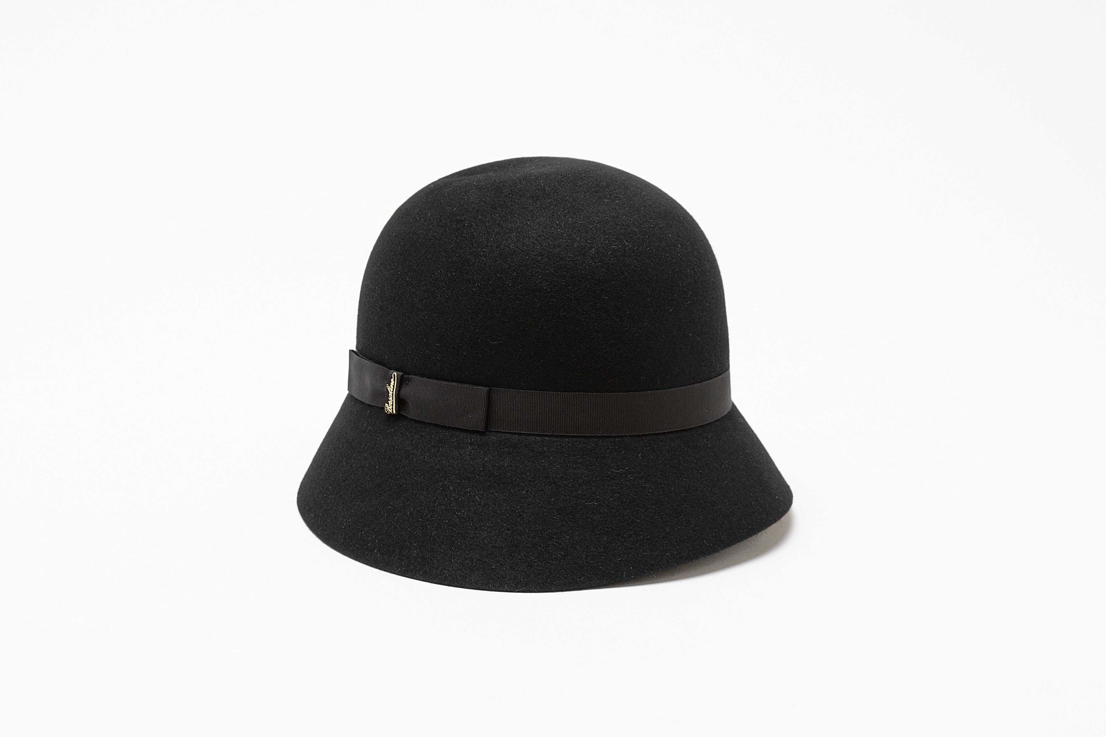 Borsalino ボルサリーノ1857 黒 ニーナクロッシェ MOVE5453.jpg?v=1707524802