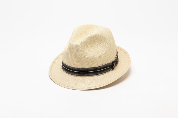 2024人気特価 ファイン Borsalino ボルサリーノ ワイド 白／煉瓦 58 