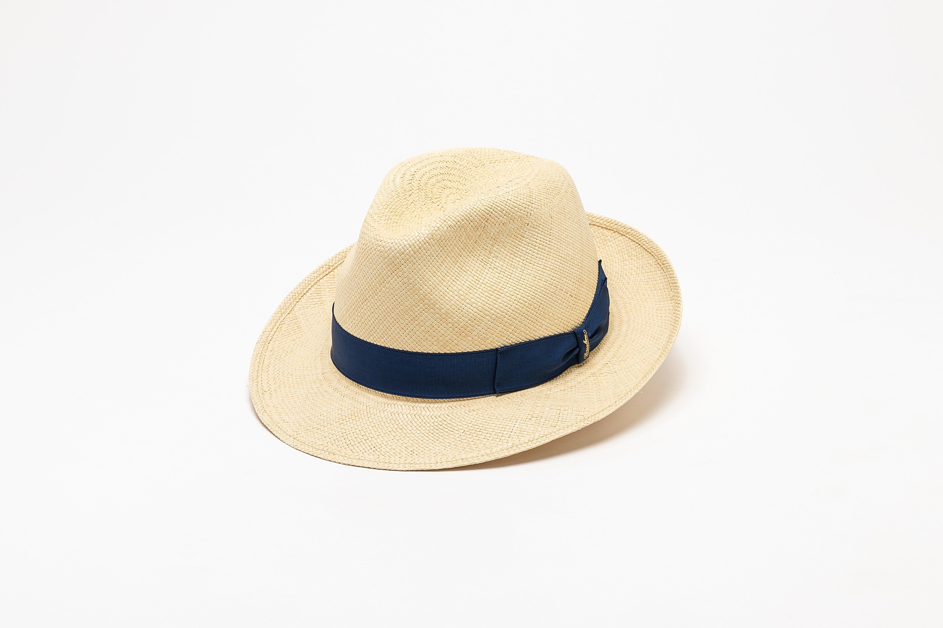 定価￥42,900】ボルサリーノ パナマハット 麦わらハット 61