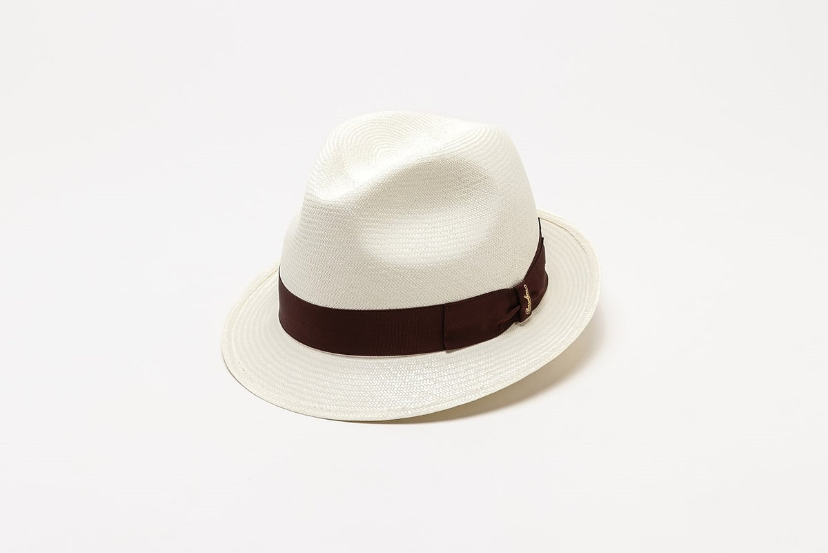 希少　BORSALINO　パナマハット イタリア製　ショートブリム 楽天市場】ボルサリーノ パナマハット キート メンズ 専用箱付き