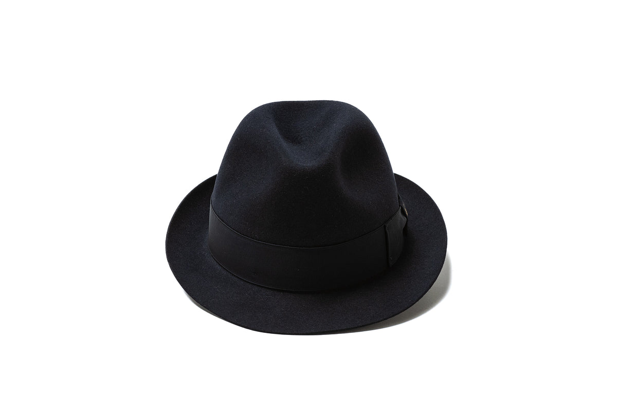 Borsalino ボルサリーノ ラビット 57 ブラウン ボルサリーノ ラビットファー ブラウン系57