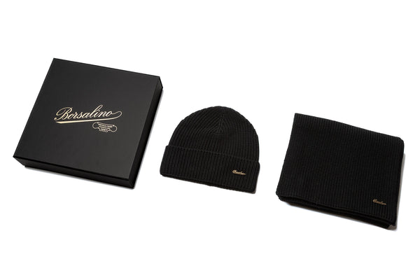 ビーニー&マフラー