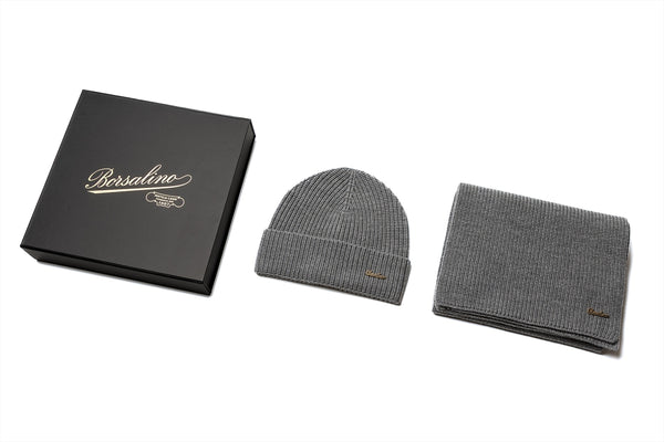 ビーニー&マフラー