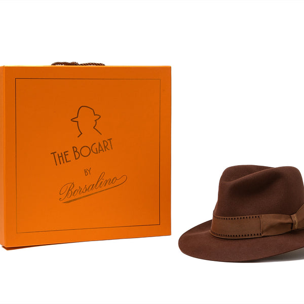 Borsalino ボルサリーノ　ハット Borsalino】ボルサリーノ ハット ハット ウール×レザー 黒