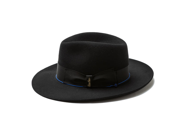 【極美品】Borsalino ウールナカオレハット ダークオリーブ ユニセックス ボルサリーノ公式オンラインストア】アレクサンダー ウールカシミヤ