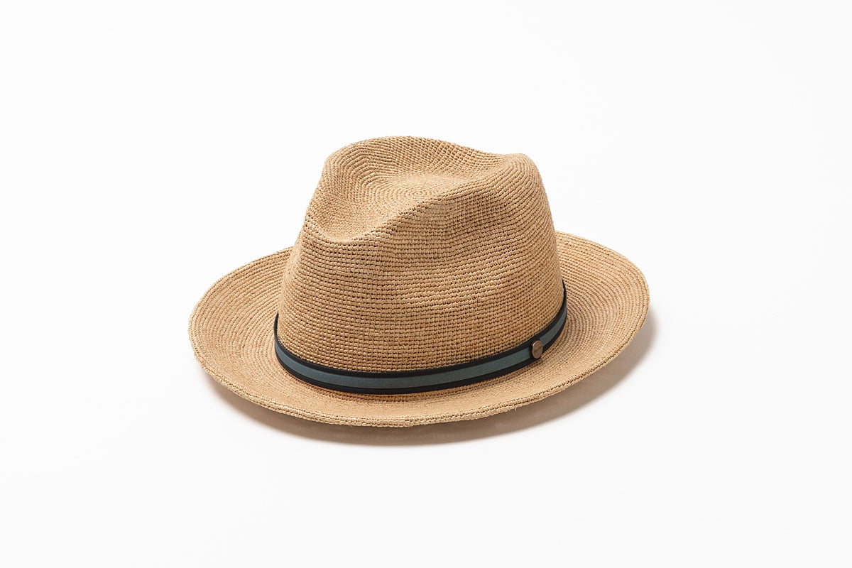 Borsalino ボルサリーノ レディース パナマキート 細編み コンビ